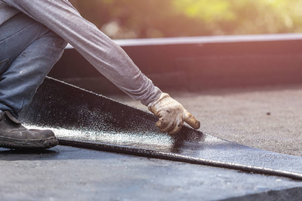 Professional Interior Drainage System technician working in Connersville, IN